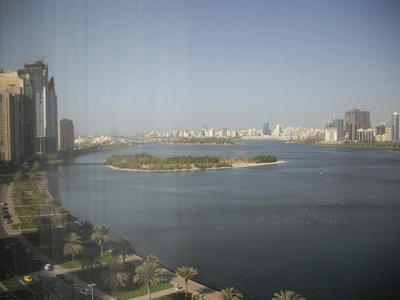 Sharjah Corniche and Khalid Lagoon