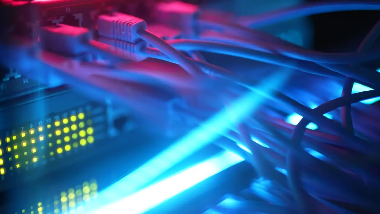 Fibre-optic network cables